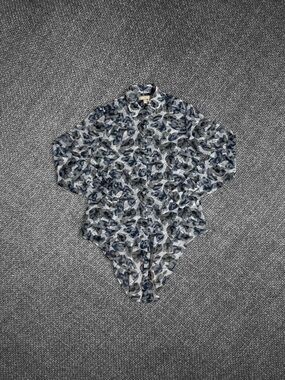Banana Republic Floral Long Sleeve Bodysuit Blouse Size 2